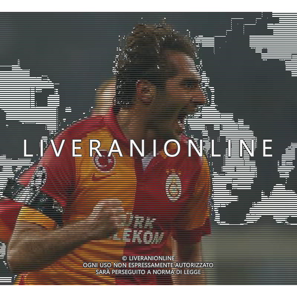 UEFA Champions League second match between Schalke 04 and Galatasaray at Veltins arena in Gelsenkirchen, Germany 12.03.2013 Pictured: Hamit Altintop of Galatasaray. ©PHOTOSHOT/AGENZIA ALDO LIVERANI SAS - ITALY ONLY - EDITORIAL USE ONLY