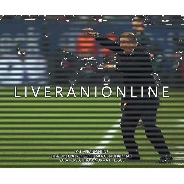 UEFA Champions League second match between Schalke 04 and Galatasaray at Veltins arena in Gelsenkirchen, Germany 12.03.2013 Match Scored: Schalke 04 (2) - Galatasaray (3) Pictured: Coach Fatih Terim of Galatasaray. ©PHOTOSHOT/AGENZIA ALDO LIVERANI SAS - ITALY ONLY - EDITORIAL USE ONLY
