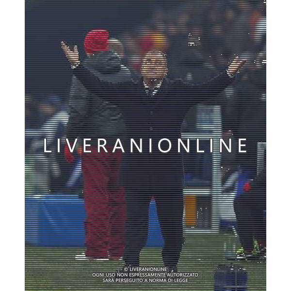 UEFA Champions League second match between Schalke 04 and Galatasaray at Veltins arena in Gelsenkirchen, Germany 12.03.2013 Match Scored: Schalke 04 (2) - Galatasaray (3) Pictured: Coach Fatih Terim of Galatasaray. ©PHOTOSHOT/AGENZIA ALDO LIVERANI SAS - ITALY ONLY - EDITORIAL USE ONLY