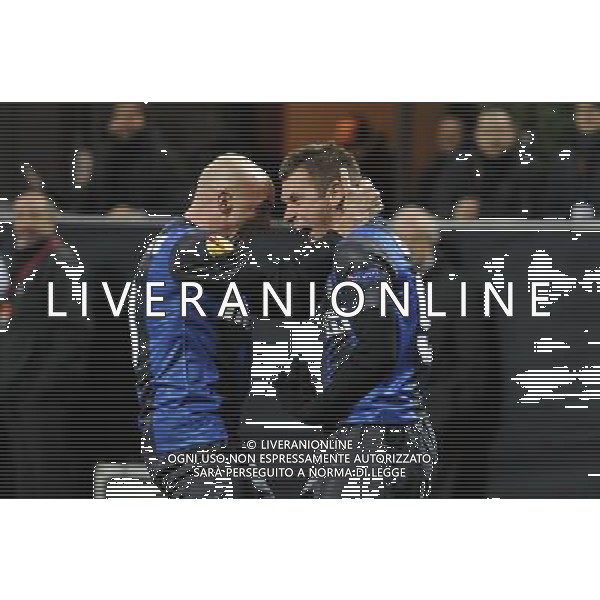 MILANO, 14-03-2013 / Â©FOTO GIORGIO RAVEZZANI EUROPA LEAGUE INTER-TOTTENHAM NELLA FOTO : ESULTANZA CASSANO