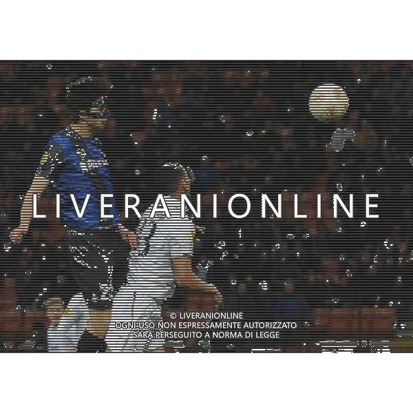UEFA Europa League 2012/2013 Ottavi di Finale Ritorno Milano - 14.03.2013 Inter-Tottenham Nella Foto:un\'occasione di ranocchia /Ph.Vitez-Ag. Aldo Liverani