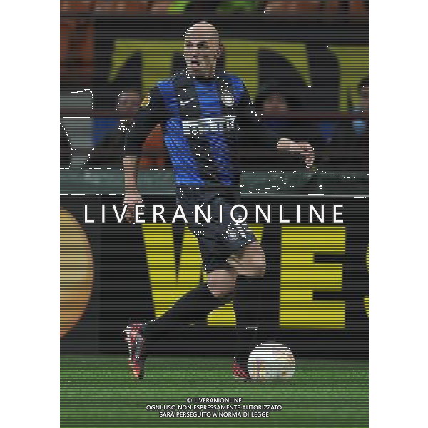UEFA Europa League 2012/2013 Ottavi di Finale Ritorno Milano - 14.03.2013 Inter-Tottenham Nella Foto:Cambiasso Esteban /Ph.Vitez-Ag. Aldo Liverani