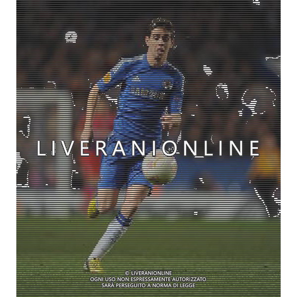 Oscar Chelsea 2012/13 Chelsea V FC Steaua Bucuresti (3-1) 14/03/13 UEFA Europa League Round of 16 Photo: Robin Parker Fotosports International ©PHOTOSHOT/AGENZIA ALDO LIVERANI SAS - ITALY ONLY - EDITORIAL USE ONLY