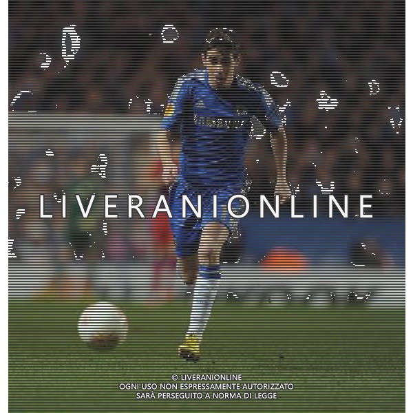 Oscar Chelsea 2012/13 Chelsea V FC Steaua Bucuresti (3-1) 14/03/13 UEFA Europa League Round of 16 Photo: Robin Parker Fotosports International ©PHOTOSHOT/AGENZIA ALDO LIVERANI SAS - ITALY ONLY - EDITORIAL USE ONLY