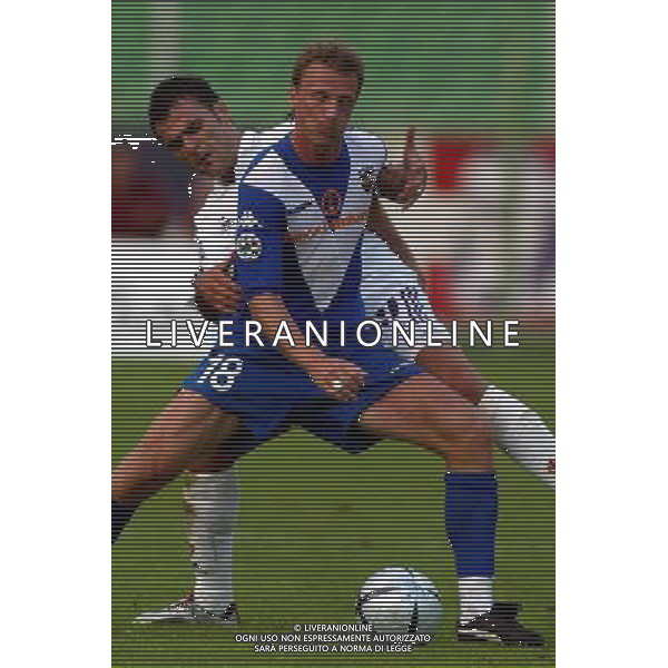 Fiorentina-Brescia Coppa Italia Tim Cup 15/09/04 nella foto schopp e savini foto gianni nucci/agenzia aldo liverani