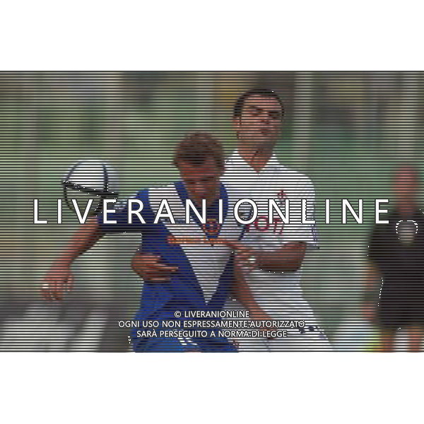 Fiorentina-Brescia Coppa Italia Tim Cup 15/09/04 nella foto Schopp e savini foto gianni nucci/agenzia aldo liverani