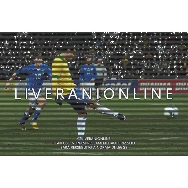 Gara Amichevole Ginevra (Svizzera) - 21.03.2013 Italia-Brasile Nella Foto:fred gol /Ph.Vitez-Ag. Aldo Liverani