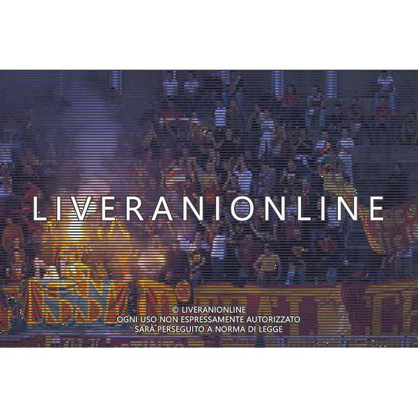 LIVORNO,15 SETEMBRE 2004 CALCIO, COPPA ITALIA TIM CUP LIVORNO- LECCE NELLA FOTO: TIFOSI LECCE FOTO BIZZI/Agenzia Aldo LIVERANI