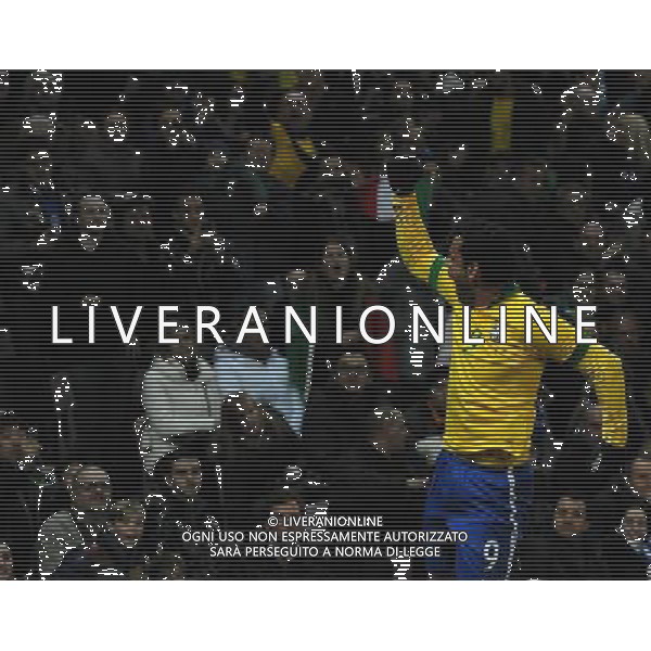 Gara Amichevole Ginevra (Svizzera) - 21.03.2013 Italia-Brasile Nella Foto:fred esulta /Ph.Vitez-Ag. Aldo Liverani