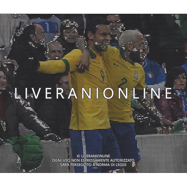 Gara Amichevole Ginevra (Svizzera) - 21.03.2013 Italia-Brasile Nella Foto:fred esulta /Ph.Vitez-Ag. Aldo Liverani