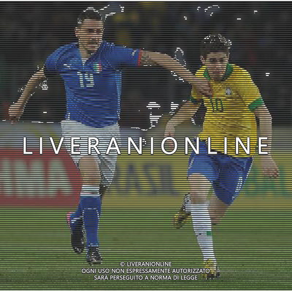 Gara Amichevole Ginevra (Svizzera) - 21.03.2013 Italia-Brasile Nella Foto:bonucci oscar /Ph.Vitez-Ag. Aldo Liverani