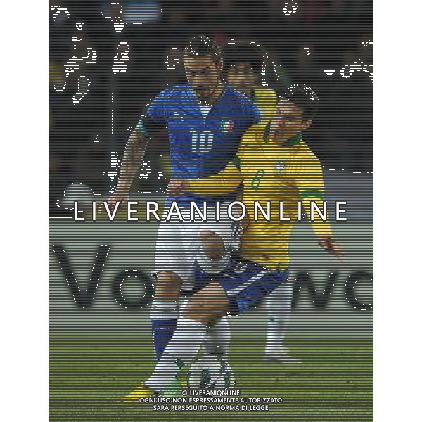 Gara Amichevole Ginevra (Svizzera) - 21.03.2013 Italia-Brasile Nella Foto:osvaldo hernanes /Ph.Vitez-Ag. Aldo Liverani