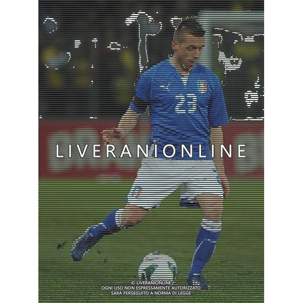 Gara Amichevole Ginevra (Svizzera) - 21.03.2013 Italia-Brasile Nella Foto:giaccherini /Ph.Vitez-Ag. Aldo Liverani