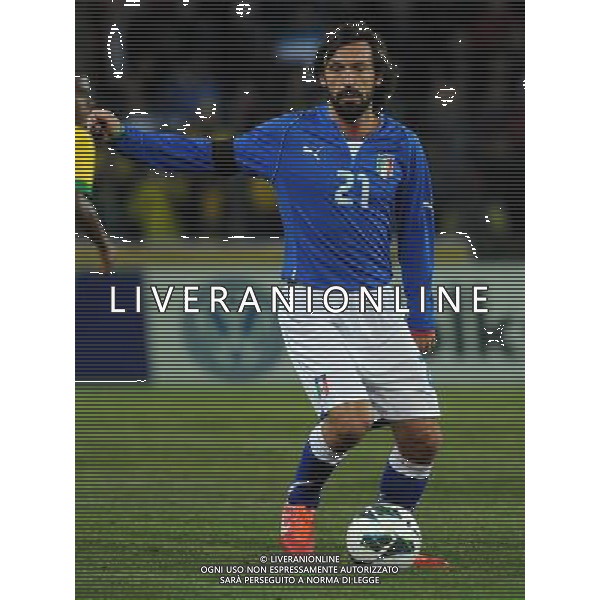 Gara Amichevole Ginevra (Svizzera) - 21.03.2013 Italia-Brasile Nella Foto:pirlo /Ph.Vitez-Ag. Aldo Liverani