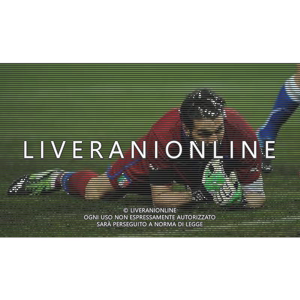 Gara Amichevole Ginevra (Svizzera) - 21.03.2013 Italia-Brasile Nella Foto:delusione buffon /Ph.Vitez-Ag. Aldo Liverani