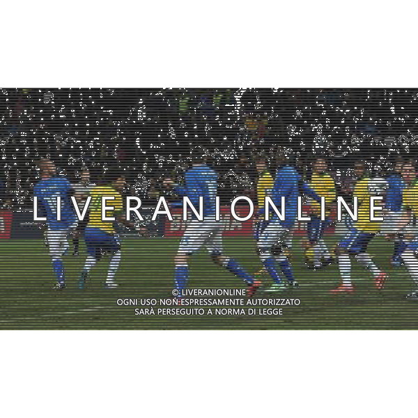 Gara Amichevole Ginevra (Svizzera) - 21.03.2013 Italia-Brasile Nella Foto:de rossi gol /Ph.Vitez-Ag. Aldo Liverani