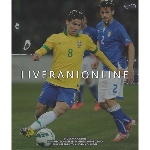 Gara Amichevole Ginevra (Svizzera) - 21.03.2013 Italia-Brasile Nella Foto:hernanes /Ph.Vitez-Ag. Aldo Liverani