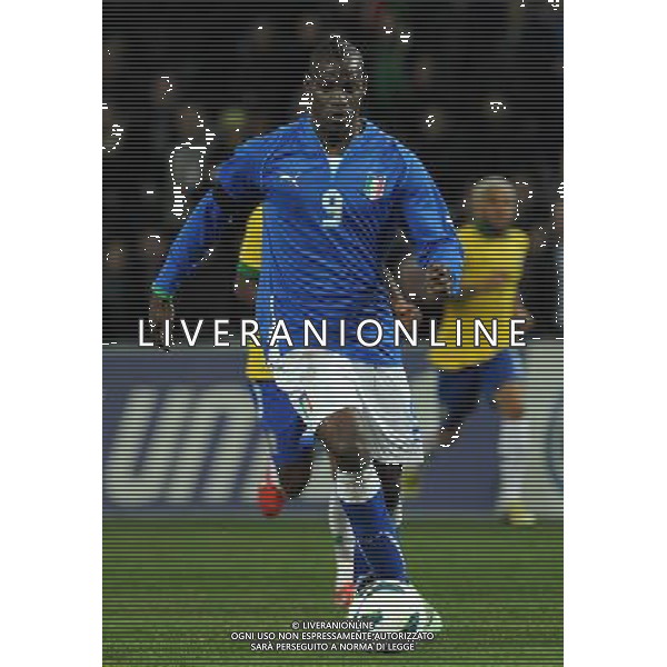 Gara Amichevole Ginevra (Svizzera) - 21.03.2013 Italia-Brasile Nella Foto:balotelli /Ph.Vitez-Ag. Aldo Liverani