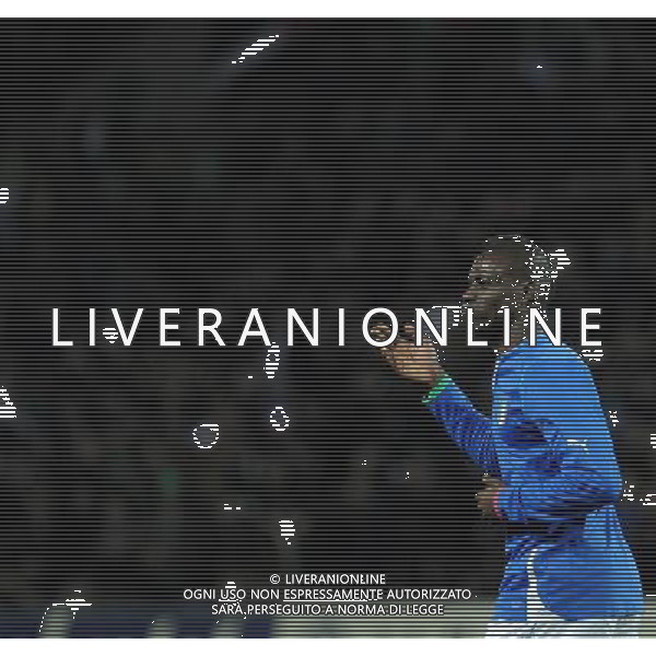 Gara Amichevole Ginevra (Svizzera) - 21.03.2013 Italia-Brasile Nella Foto:balotelli esulta /Ph.Vitez-Ag. Aldo Liverani