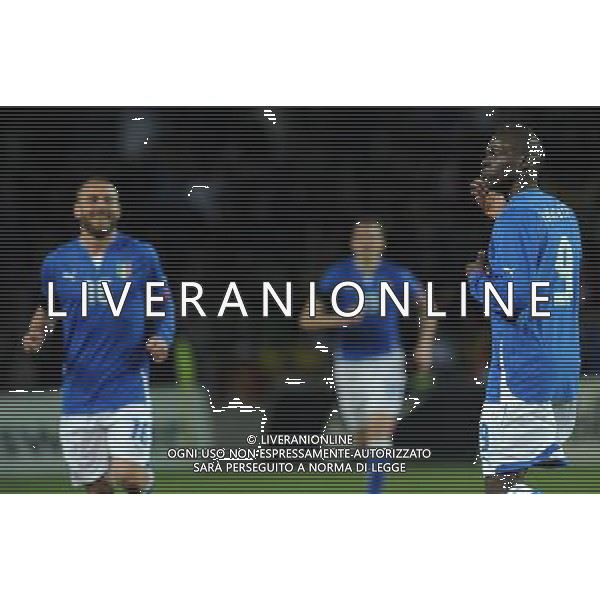 Gara Amichevole Ginevra (Svizzera) - 21.03.2013 Italia-Brasile Nella Foto:balotelli esulta /Ph.Vitez-Ag. Aldo Liverani