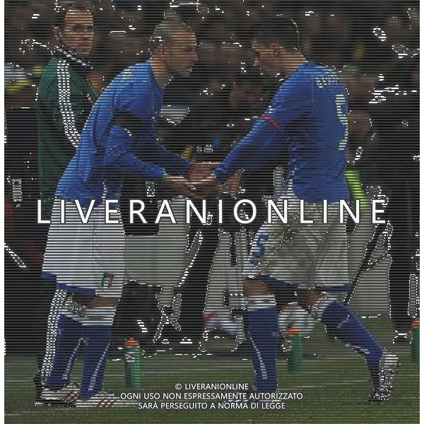 Gara Amichevole Ginevra (Svizzera) - 21.03.2013 Italia-Brasile Nella Foto:antonelli sostituisce de sciglio /Ph.Vitez-Ag. Aldo Liverani