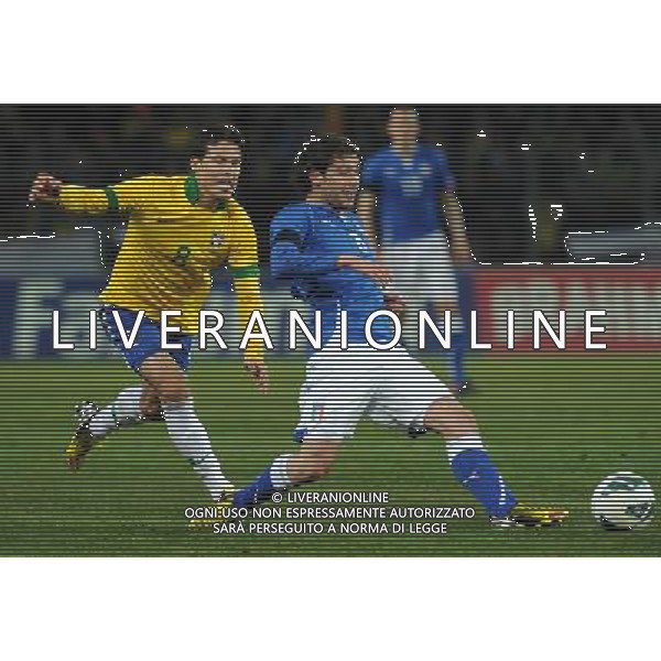 Gara Amichevole Ginevra (Svizzera) - 21.03.2013 Italia-Brasile Nella Foto:poli hernanes /Ph.Vitez-Ag. Aldo Liverani