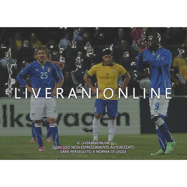 Gara Amichevole Ginevra (Svizzera) - 21.03.2013 Italia-Brasile Nella Foto:balotelli /Ph.Vitez-Ag. Aldo Liverani