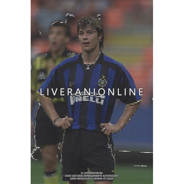 MILANO, 22-08-02 DFP/MARCO LUSSOSO INTER-ROMA (TROFEO PIRELLI) NELLA FOTO: MATIAS ALMEYDA AG ALDO LIVERANI S A S