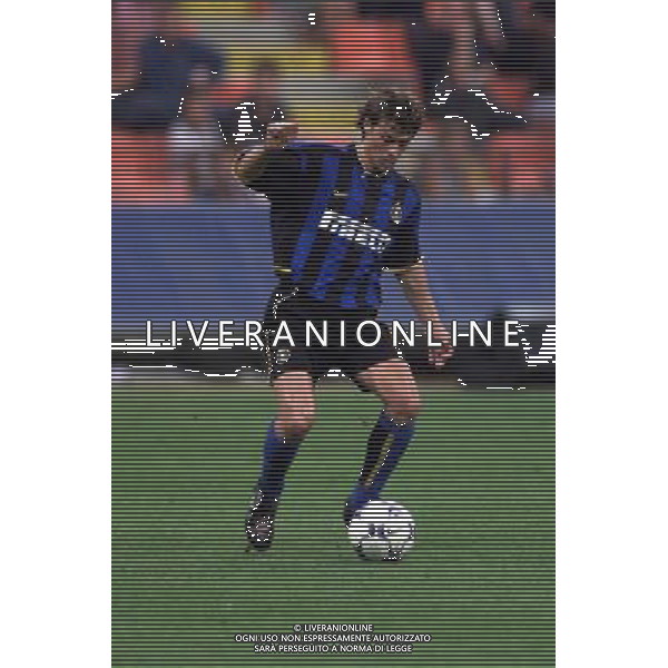 MILANO, 22-08-02 DFP/MARCO LUSSOSO INTER-ROMA (TROFEO PIRELLI) NELLA FOTO: MATIAS ALMEYDA AG ALDO LIVERANI S A S