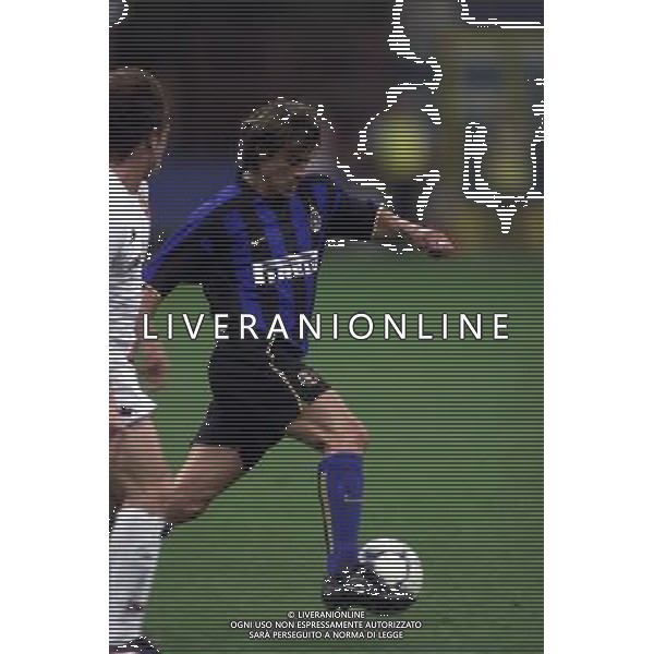 MILANO, 22-08-02 DFP/MARCO LUSSOSO INTER-ROMA (TROFEO PIRELLI) NELLA FOTO: MATIAS ALMEYDA AG ALDO LIVERANI S A S