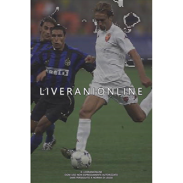 MILANO, 22-08-02 DFP/MARCO LUSSOSO INTER-ROMA (TROFEO PIRELLI) NELLA FOTO: GABRIEL BATISTUTA AG ALDO LIVERANI S A S