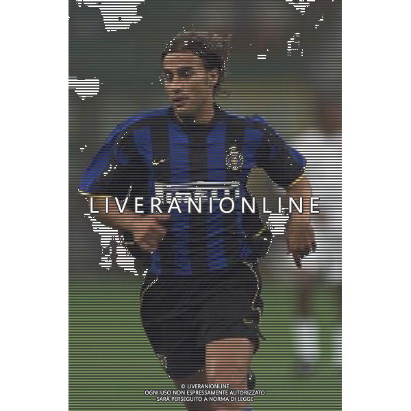 MILANO, 22-08-02 DFP/MARCO LUSSOSO INTER-ROMA (TROFEO PIRELLI) NELLA FOTO: FABIO CANNAVARO AG ALDO LIVERANI S A S