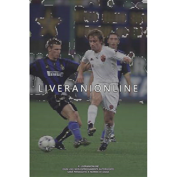 MILANO, 22-08-02 DFP/MARCO LUSSOSO INTER-ROMA (TROFEO PIRELLI) NELLA FOTO: ANTONIO CASSANO AG ALDO LIVERANI S A S