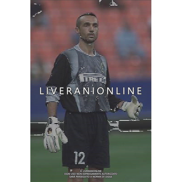 MILANO, 22-08-02 DFP/MARCO LUSSOSO INTER-ROMA (TROFEO PIRELLI) NELLA FOTO: ALBERTO FONTANA AG ALDO LIVERANI S A S