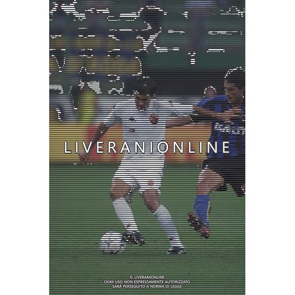 MILANO, 22-08-02 DFP/MARCO LUSSOSO INTER-ROMA (TROFEO PIRELLI) NELLA FOTO: GUARDIOLA PEP AG ALDO LIVERANI S A S