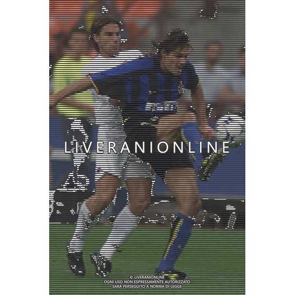 MILANO, 22-08-02 DFP/MARCO LUSSOSO INTER-ROMA (TROFEO PIRELLI) NELLA FOTO: ANDRES GUGLIELMINPIETRO AG ALDO LIVERANI S A S