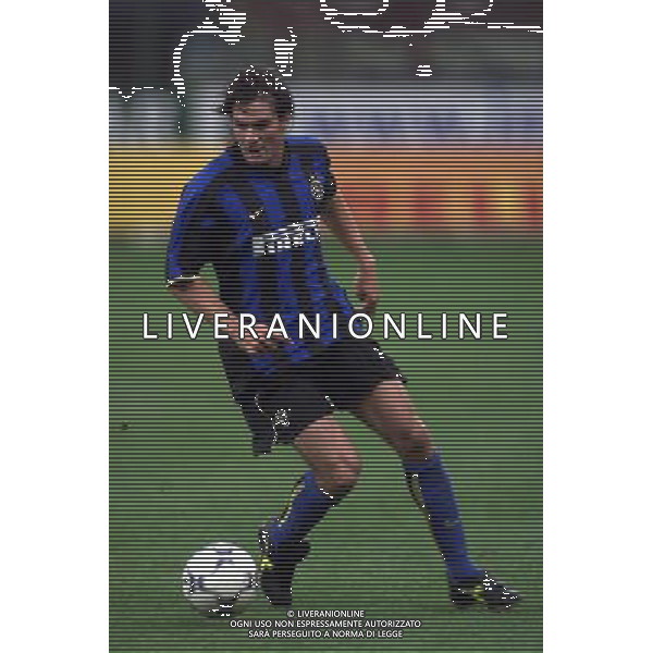 MILANO, 22-08-02 DFP/MARCO LUSSOSO INTER-ROMA (TROFEO PIRELLI) NELLA FOTO: ANDRES GUGLIELMINPIETRO AG ALDO LIVERANI S A S