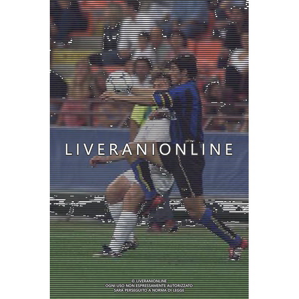 MILANO, 22-08-02 DFP/MARCO LUSSOSO INTER-ROMA (TROFEO PIRELLI) NELLA FOTO: JAVIER ZANETTI AG ALDO LIVERANI S A S
