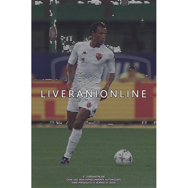 MILANO, 22-08-02 DFP/MARCO LUSSOSO INTER-ROMA (TROFEO PIRELLI) NELLA FOTO: JONHATAN ZEBINA AG ALDO LIVERANI S A S