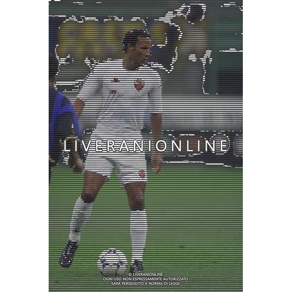 MILANO, 22-08-02 DFP/MARCO LUSSOSO INTER-ROMA (TROFEO PIRELLI) NELLA FOTO: JONHATAN ZEBINA AG ALDO LIVERANI S A S