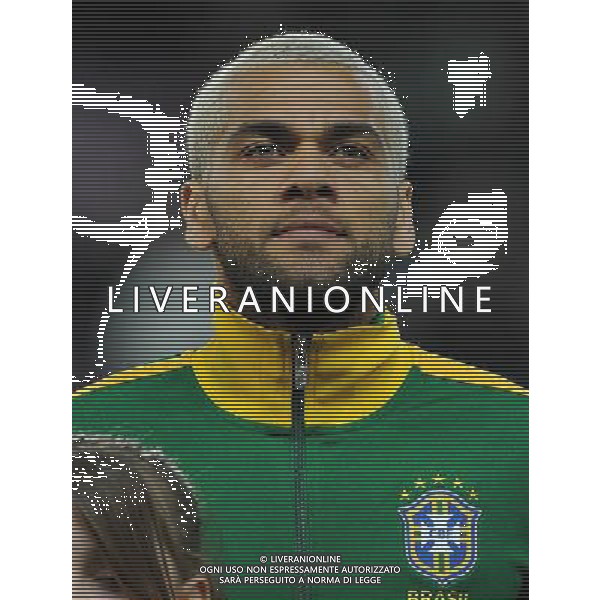 Gara Amichevole Ginevra (Svizzera) - 21.03.2013 Italia-Brasile Nella Foto:Daniel Alves /Ph.Vitez-Ag. Aldo Liverani