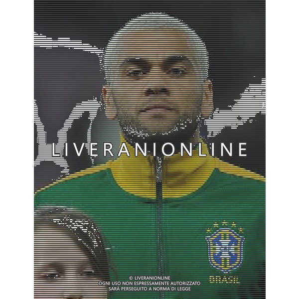 Gara Amichevole Ginevra (Svizzera) - 21.03.2013 Italia-Brasile Nella Foto:Daniel Alves /Ph.Vitez-Ag. Aldo Liverani