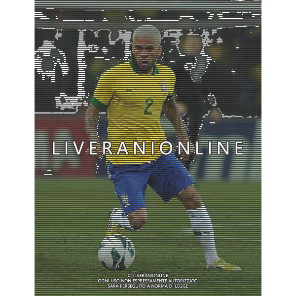 Gara Amichevole Ginevra (Svizzera) - 21.03.2013 Italia-Brasile Nella Foto:Daniel Alves /Ph.Vitez-Ag. Aldo Liverani