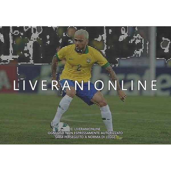 Gara Amichevole Ginevra (Svizzera) - 21.03.2013 Italia-Brasile Nella Foto:Daniel Alves /Ph.Vitez-Ag. Aldo Liverani