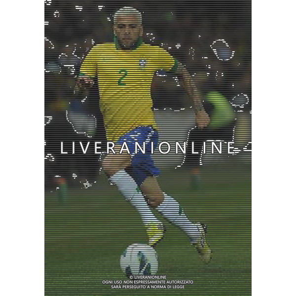 Gara Amichevole Ginevra (Svizzera) - 21.03.2013 Italia-Brasile Nella Foto:Daniel Alves /Ph.Vitez-Ag. Aldo Liverani