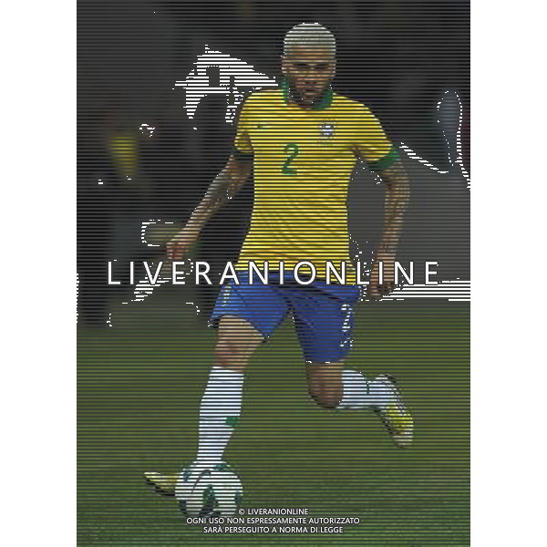 Gara Amichevole Ginevra (Svizzera) - 21.03.2013 Italia-Brasile Nella Foto:Daniel Alves /Ph.Vitez-Ag. Aldo Liverani