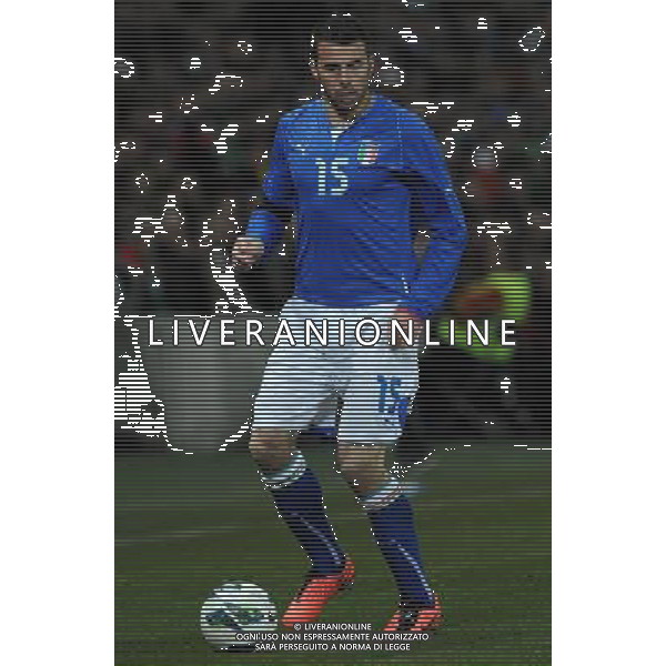 Gara Amichevole Ginevra (Svizzera) - 21.03.2013 Italia-Brasile Nella Foto:Barzagli Andrea /Ph.Vitez-Ag. Aldo Liverani