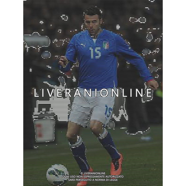 Gara Amichevole Ginevra (Svizzera) - 21.03.2013 Italia-Brasile Nella Foto:Barzagli Andrea /Ph.Vitez-Ag. Aldo Liverani