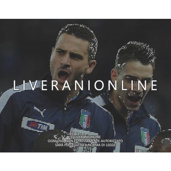 Gara Amichevole Ginevra (Svizzera) - 21.03.2013 Italia-Brasile Nella Foto:Bonucci Leoanrdo-De Sciglio Mattia /Ph.Vitez-Ag. Aldo Liverani