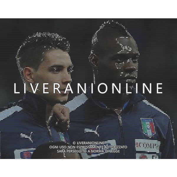 Gara Amichevole Ginevra (Svizzera) - 21.03.2013 Italia-Brasile Nella Foto:De Sciglio Mattia-Balotelli Mario /Ph.Vitez-Ag. Aldo Liverani